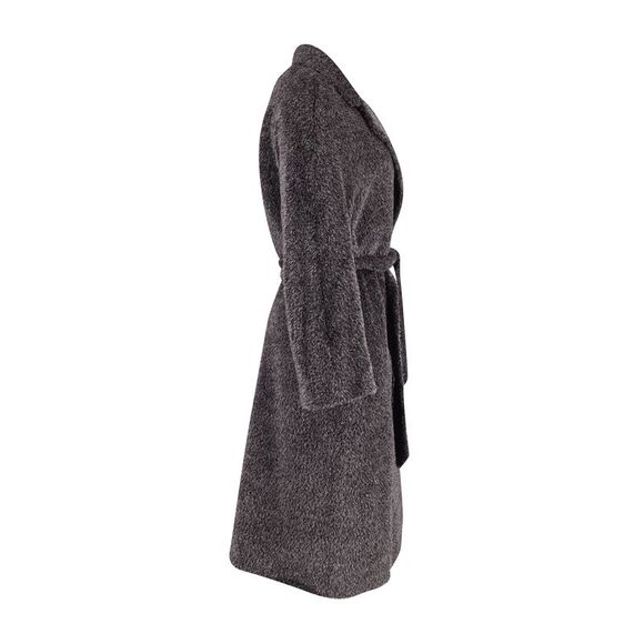 Max Mara Suri Coat in Black Alpaca